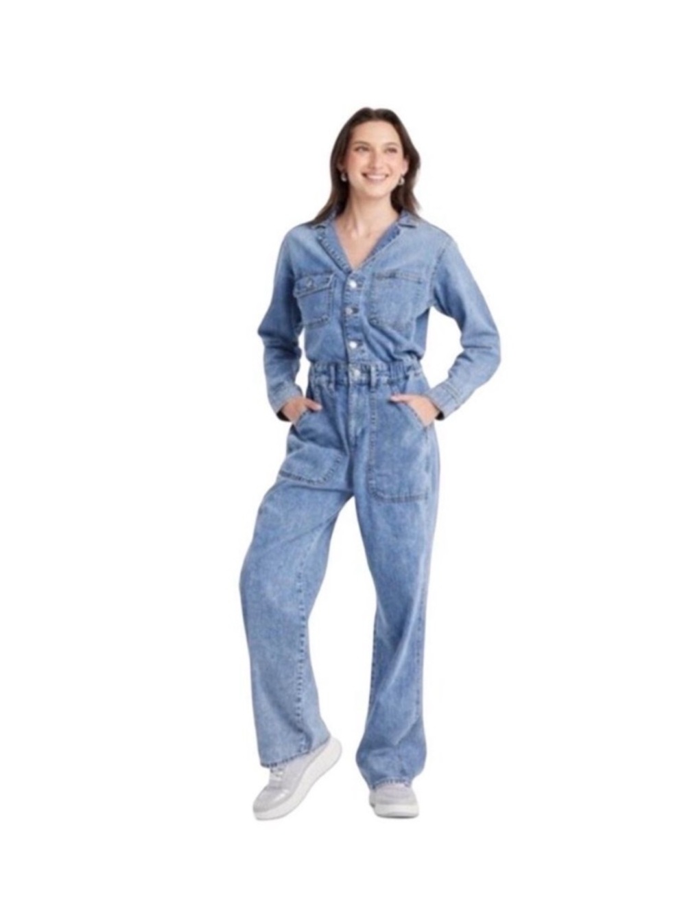 Universal Thread Denim Utility Jumpsuit - Size 14R